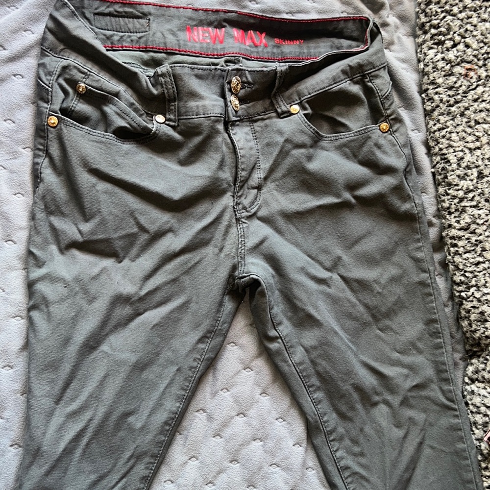 NEW MAX SKINNY grey jeans